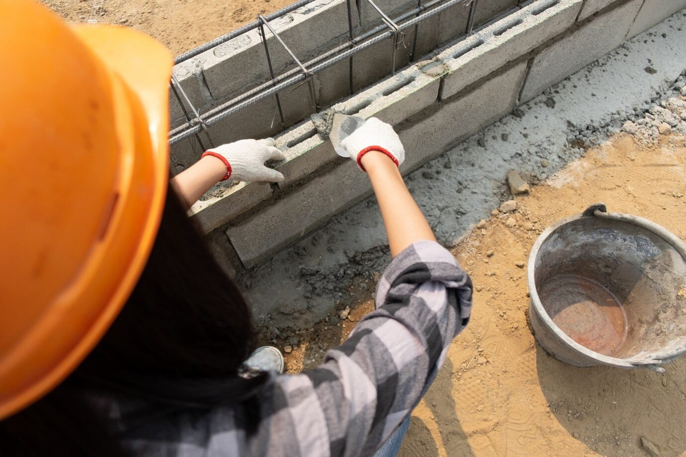 Pouring of Concrete