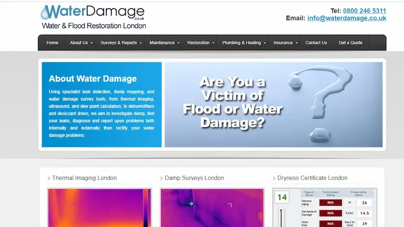 Water Damage London